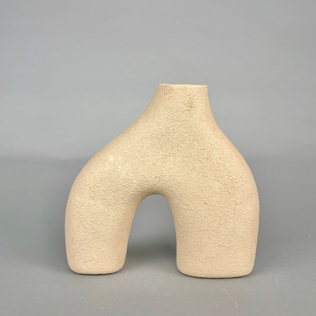 Noma Seramik Vazo | Bej