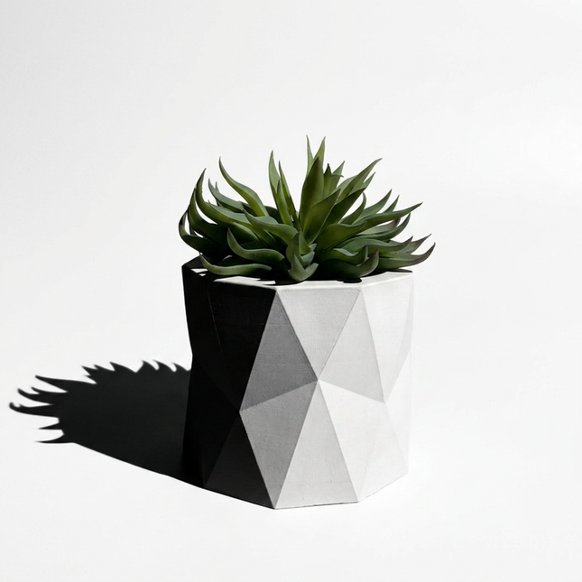 Beton Saksı - Facet Pure