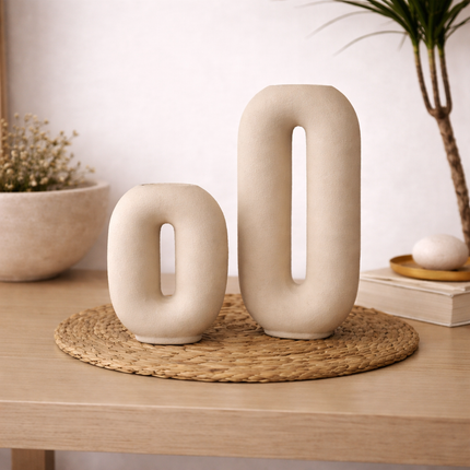 Nava Duo Seramik Vazo Seti (2’li)