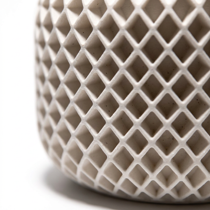 Beton Saksı – Facet Grid