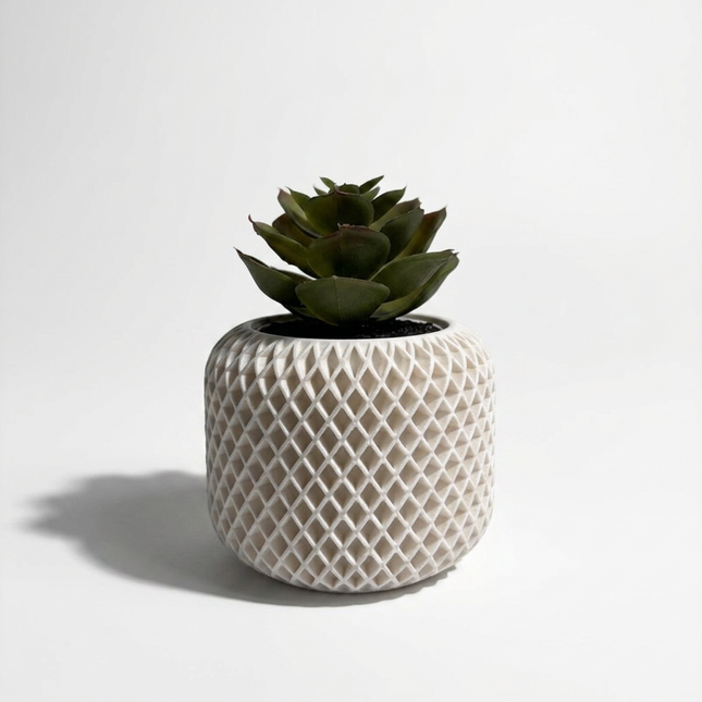 Beton Saksı – Facet Grid