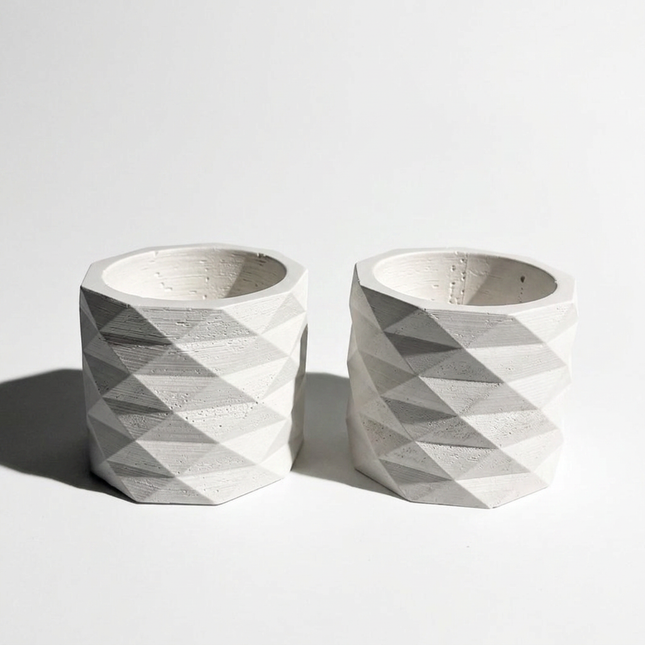 Beton Saksı – Facet Noma 2'li