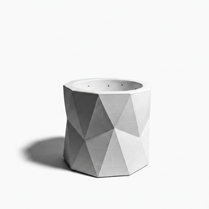 Beton Saksı - Facet Pure