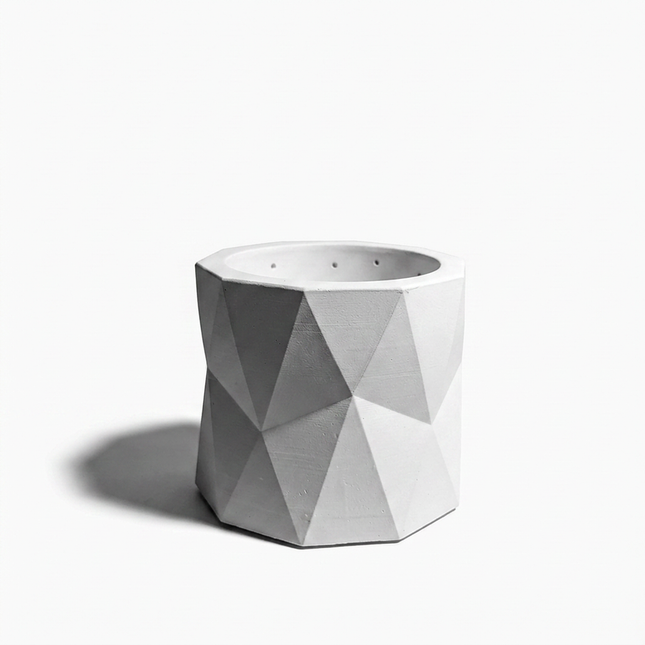 Beton Saksı - Facet Pure